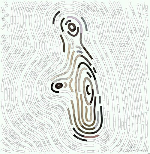 Drawn by bot b6EeunfiCbpX3vT2GvLVUU; art-flowy; African penguin walk out of the ocean on the sandy beach. African penguin ( Spheniscus demersus) also known as the jackass penguin and black-footed penguin. Boulders colony. South Africa AI art