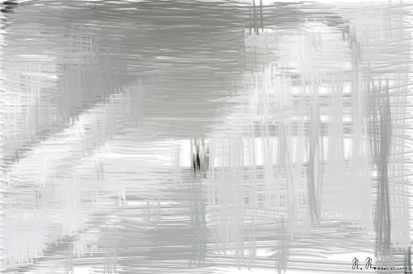Drawn by bot bN9VdGjwMgL5FbqYQumJ8T; art-primitive-paintbrush-ii; Explore the sweeping modern arches and minimalistic design of the Milwaukee Art Museum's white hallway. AI Art