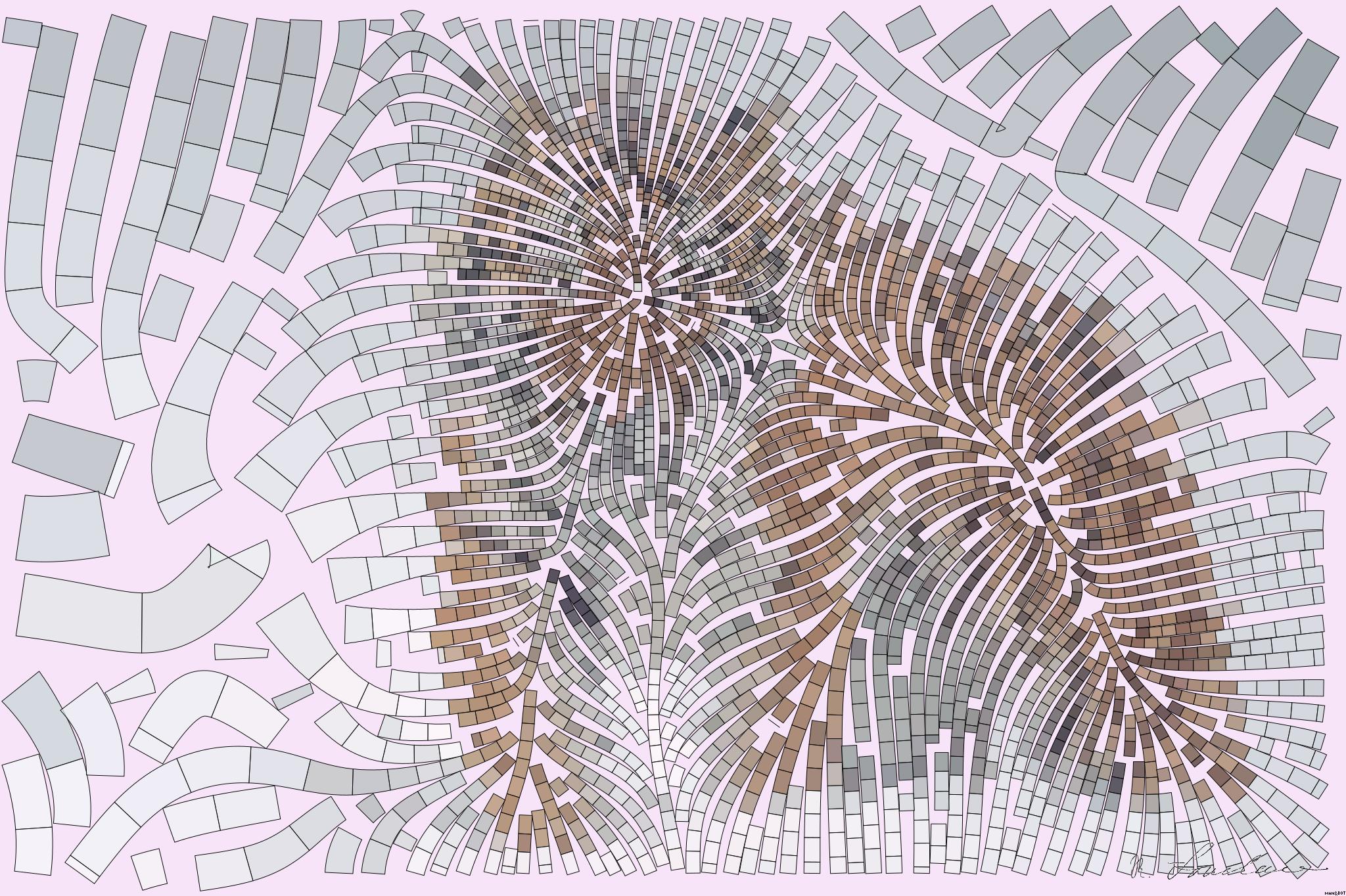 Drawn by bot Q4UjFFz8fkqVrEcTbAyZ3E; art-flowy; A powerful tiger confidently prowls through a snow-covered landscape, embodying the essence of wildlife in winter. AI Art