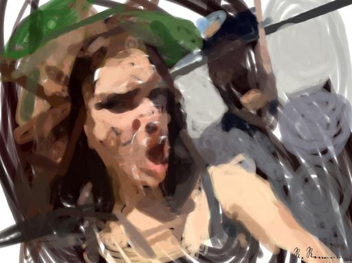 artwork for redditgetsdrawnbybot AI art