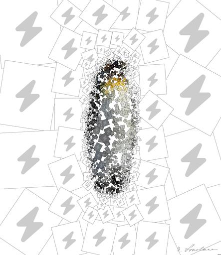 Drawn by bot VUnssyDrpnUmN7YqVx2Nm4; art-quadrangle; group of penguins AI art