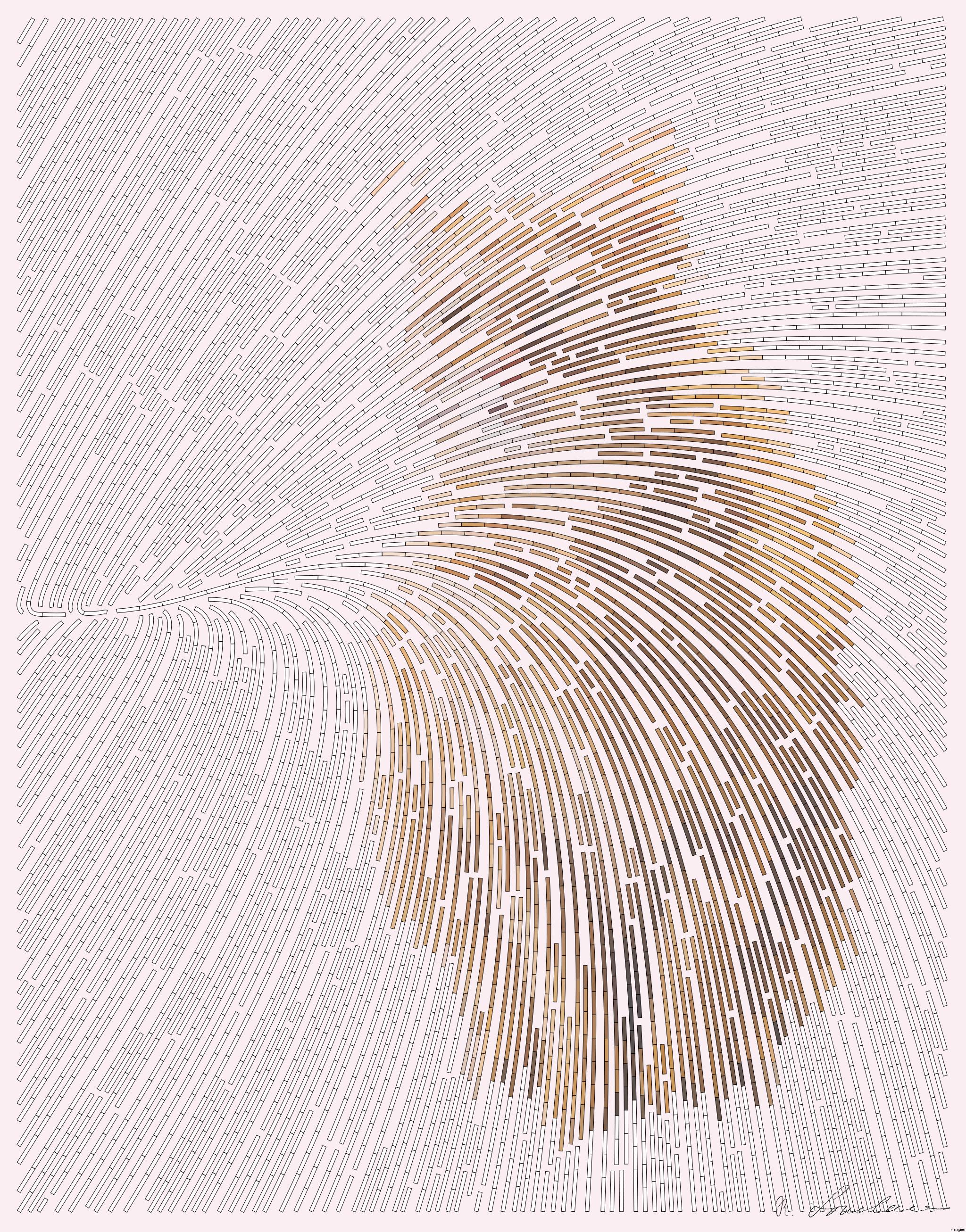 Drawn by bot QHdPKF6QSaFDZjwxMsLRSw; art-flowy; A cute ginger tabby cat sits on a windowsill, basking in soft indoor light. AI Art