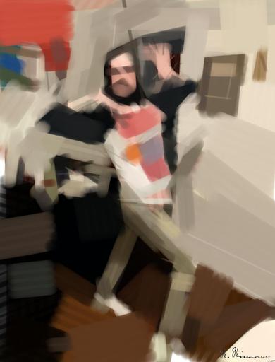 artwork for redditgetsdrawnbybot AI art