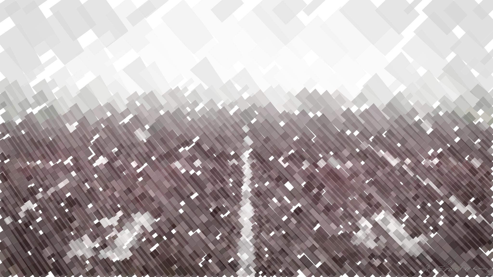 Drawn by bot DETfYnYn5FVpPtzdgA5DRq; art-flowy; A foggy track field with visible lane numbers and white lines. AI Art