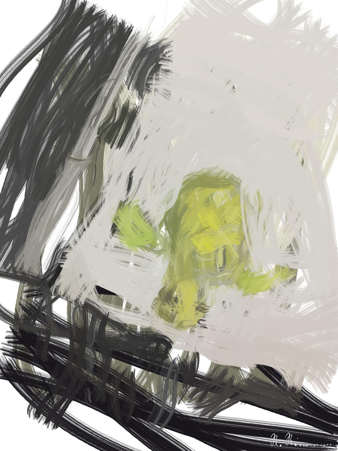 Drawn by bot WsiMHzWtHvFqh46bwou4HZ; art-primitive-paintbrush-ii; artwork for redditgetsdrawnbybot AI Art