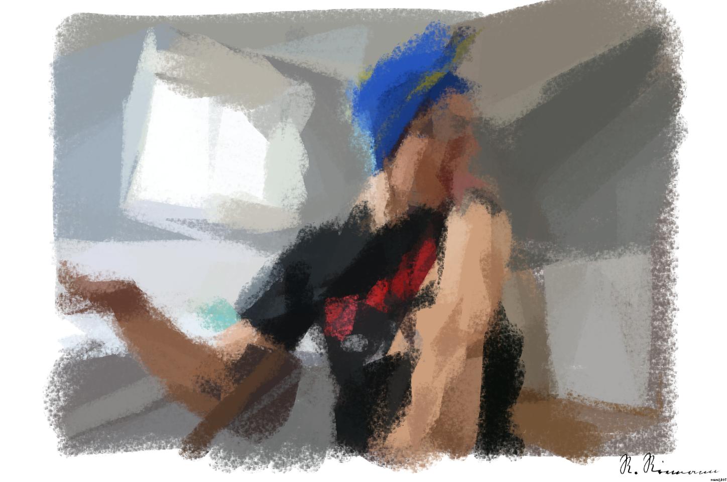 artwork for redditgetsdrawnbybot AI Art