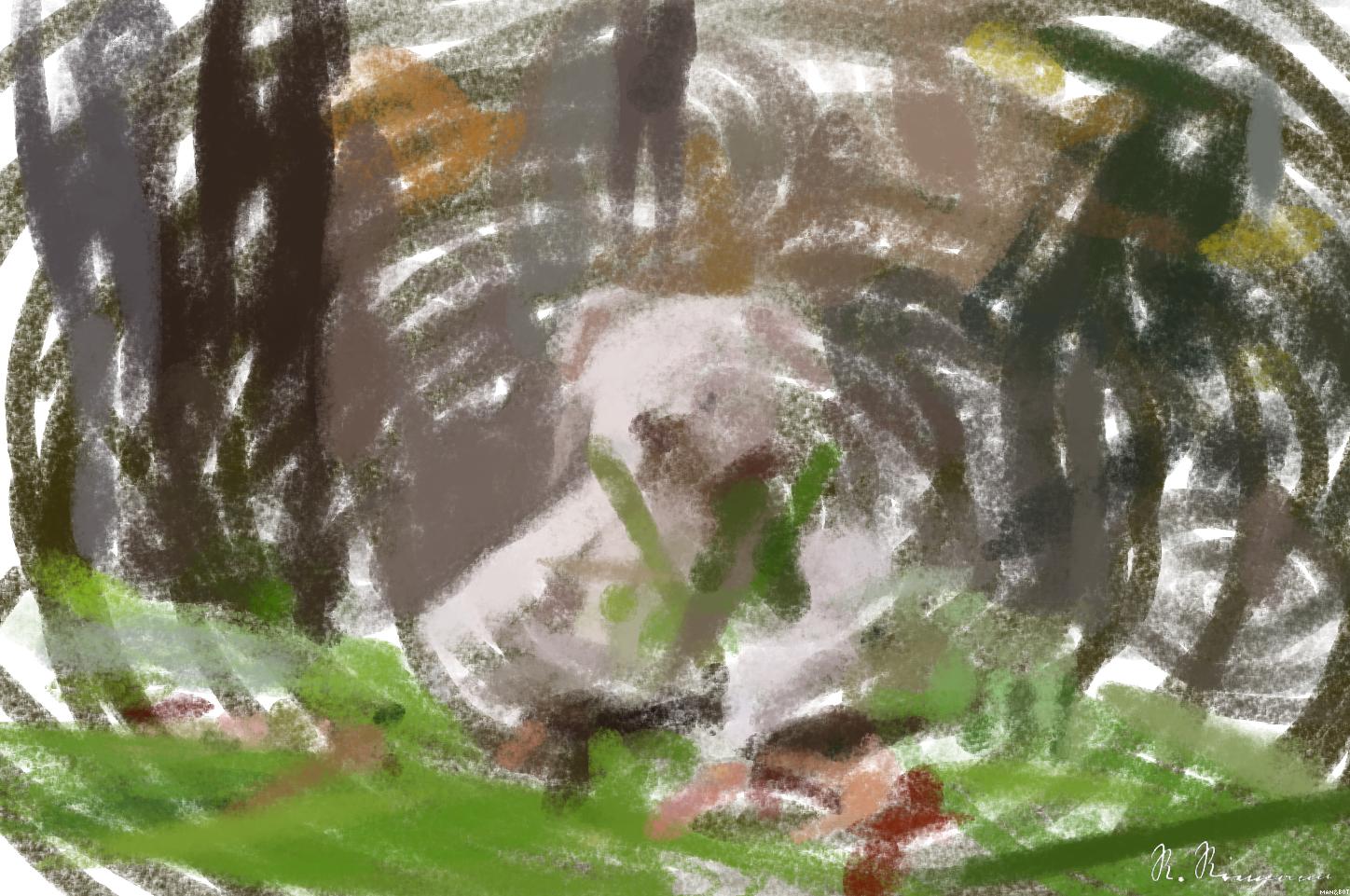 from CC0 photo AI Art