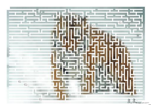 Drawn by bot 6xNiWUZxuXFwBzYLj5L3Sp; art-amaze; A powerful tiger confidently prowls through a snow-covered landscape, embodying the essence of wildlife in winter. AI art