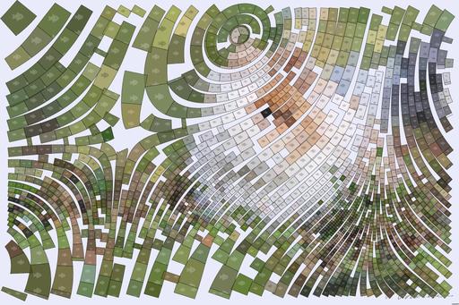 Drawn by bot K74HXfsWeUfvfNJSNsch92; art-flowy; white and brown rabbit on grass fields AI art