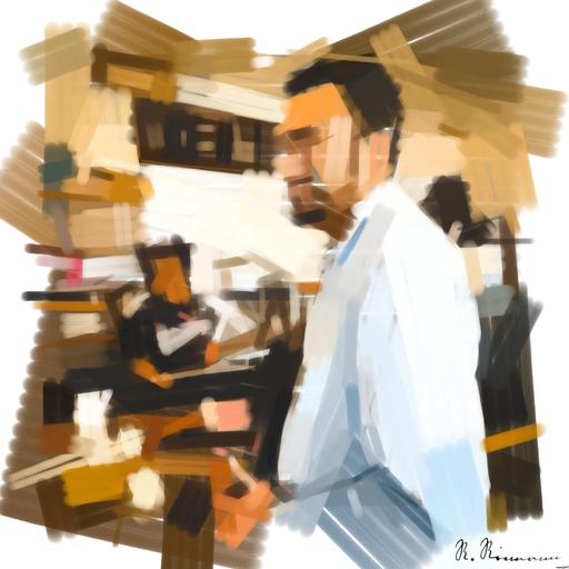 artwork for redditgetsdrawnbybot AI art