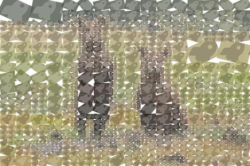 from CC0 photo AI art