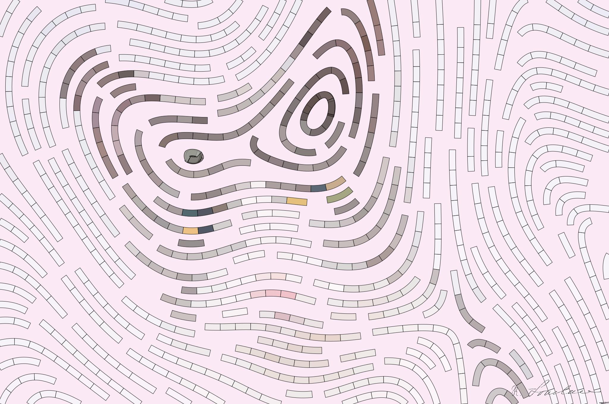 Drawn by bot YZj7gEU973S8tWyVpayhat; art-flowy; Adorable grey and white cat with striking yellow eyes against a plain backdrop. AI Art