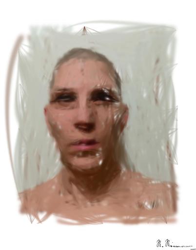 Drawn by bot BpSjGGCkm9cgE9a8CJPFY8; art-primitive-paintbrush-ii; artwork for redditgetsdrawnbybot AI art