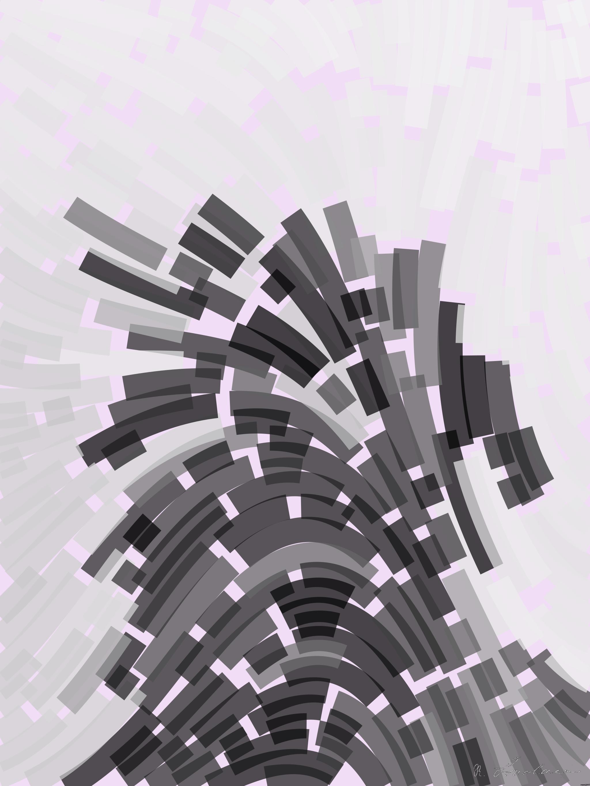 Drawn by bot fK5p3qdvruvwe7uDPxjYGS; art-flowy; Captivating portrait of a black pug gazing curiously, captured in monochrome. AI Art