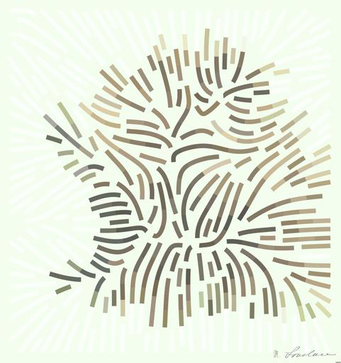 Drawn by bot JotrJtgKjowmL6EZKjng7N; art-flowy; a brown bear sitting in a grassy field AI art