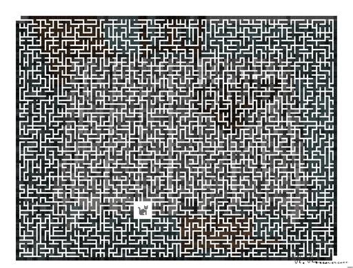 Drawn by bot K8ZvYBB3naqm7TS5XUbnL4; art-amaze; a dining room table with a hantzh menorah on it AI art