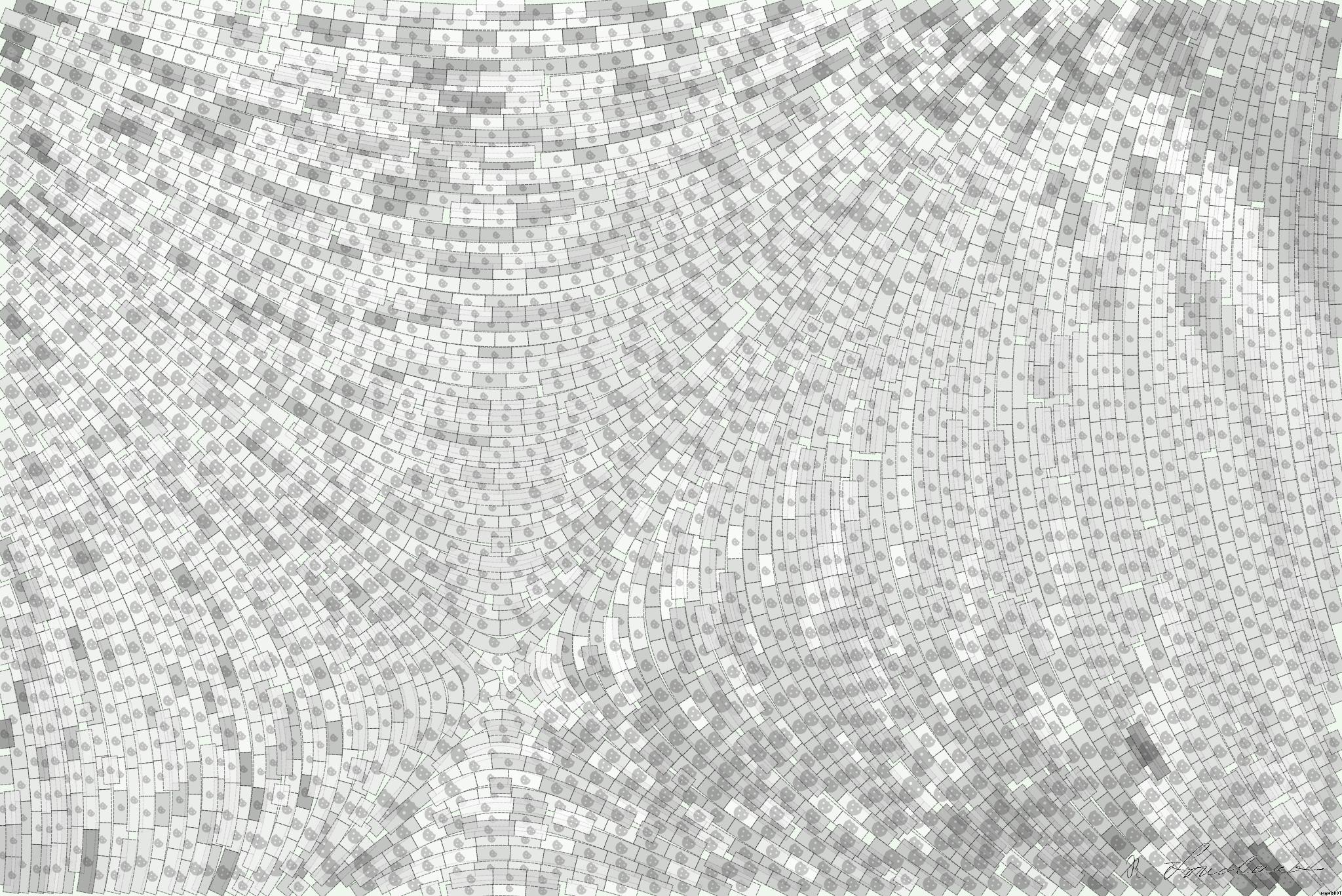 Drawn by bot A8vyeRTM72c6GZRoEHmDLv; art-flowy; Black and white abstract architectural photo with modern minimalist curved lines in New York. AI Art