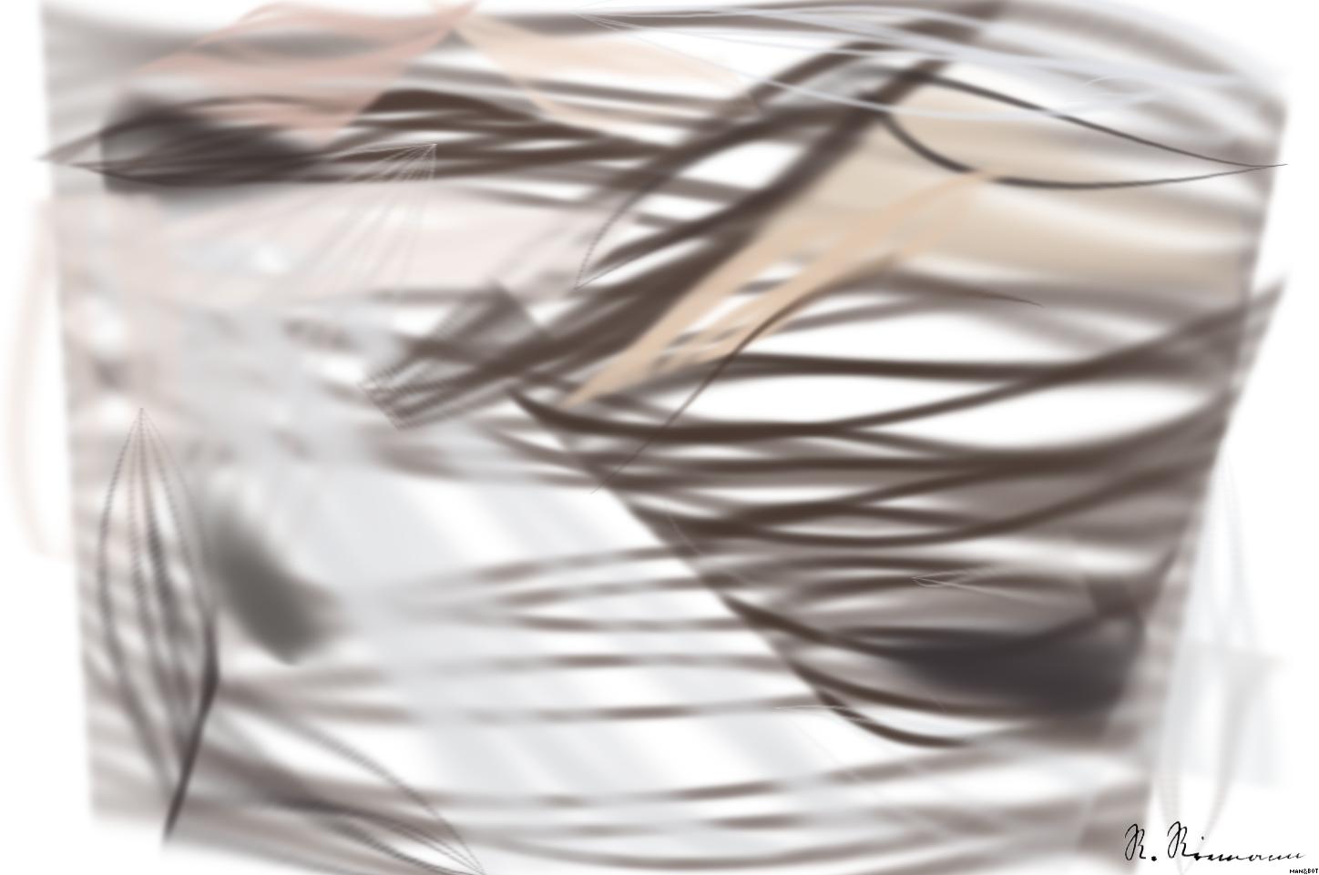 Drawn by bot BJ3jUDECnDhfMaELYygn7b; art-primitive-paintbrush-ii; white vehicle parks on road during daytime AI Art
