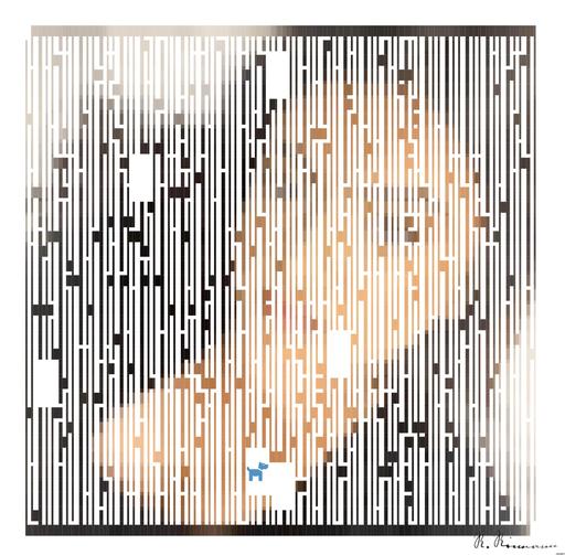 artwork for redditgetsdrawnbybot AI art