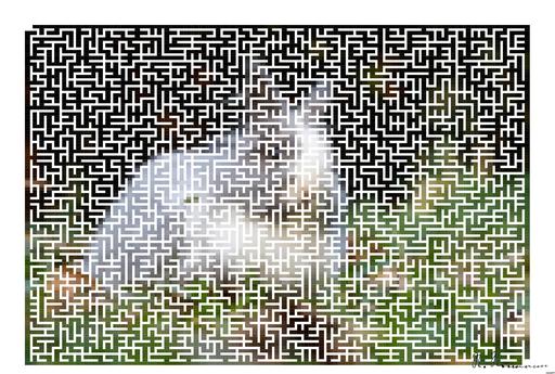 Drawn by bot kTd6wvjweaqDo9NvMGtqZ6; art-amaze; white and grey rabbit on ground AI art