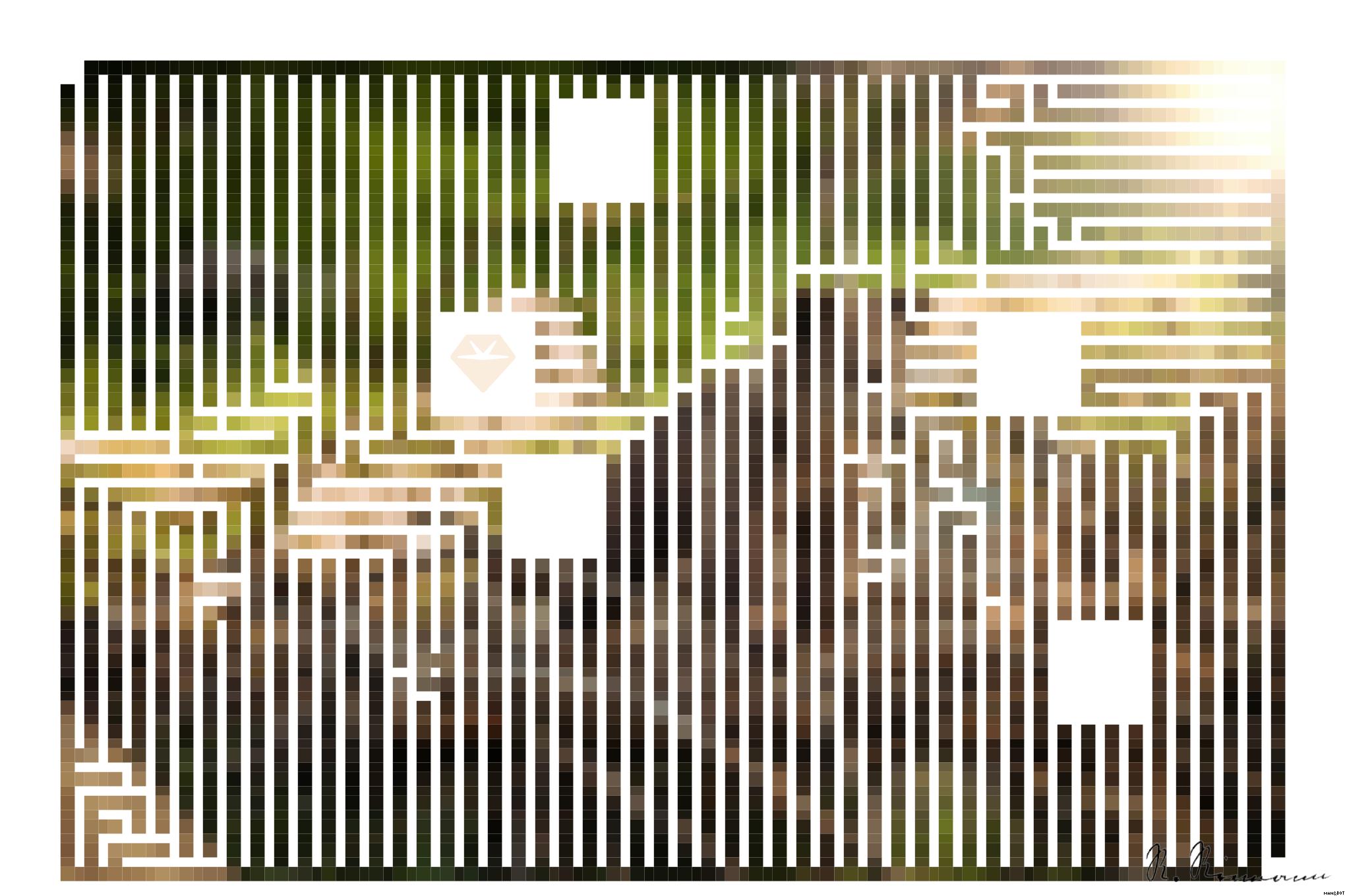Drawn by bot ZHSQKqBSSdwRWsthjvu8ja; art-amaze; Adorable bear cub exploring its natural habitat on a sunny morning in the forest. AI Art