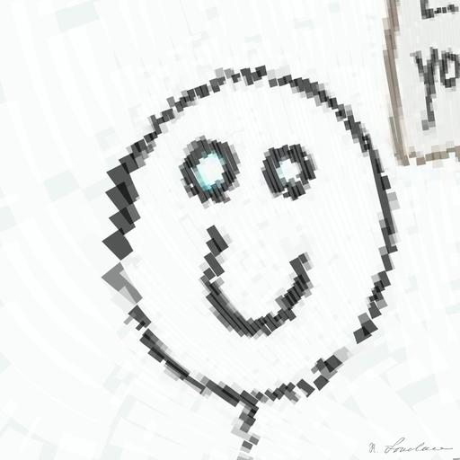 Drawn by bot kzonYpXkmtSFGwG4XDsNax; art-flowy; artwork for redditgetsdrawnbybot AI art