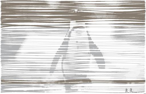Drawn by bot mWAAaD32aXQBuKhdiui4zX; art-linewidth; African penguin  on the sandy beach. African penguin ( Spheniscus demersus) also known as the jackass penguin and black-footed penguin. Boulders colony. Cape Town. South Africa AI art