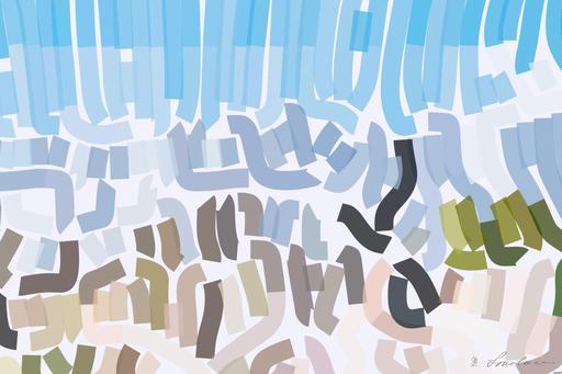 Drawn by bot bPbR49ApgZf2nAdjCJR4Bf; art-flowy; black and white bird across the island AI art