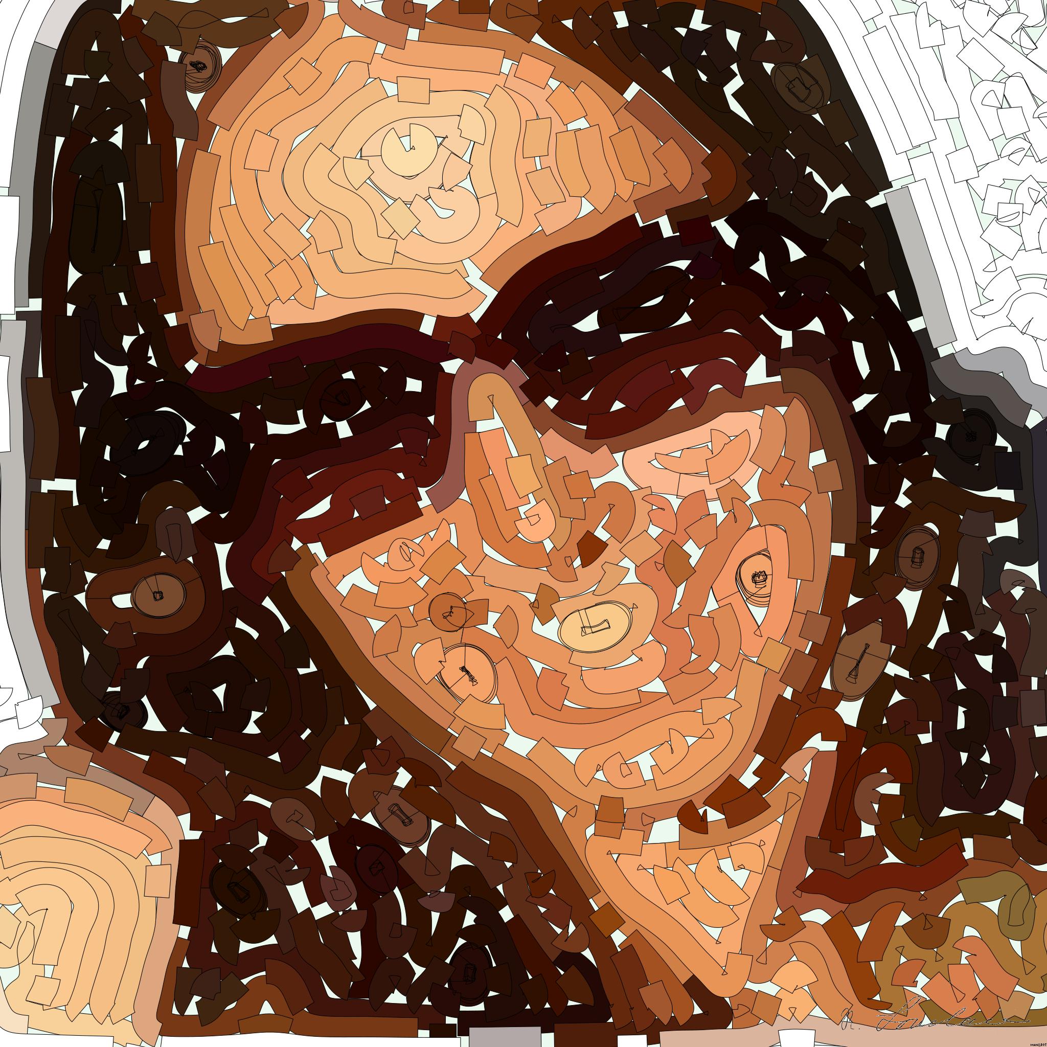 Drawn by bot GLvvnwsgxnanrHdmWSSmqJ; art-flowy; artwork for redditgetsdrawnbybot AI Art