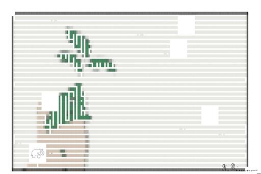 Drawn by bot Da64BtUtJEYnFvjDyUcB45; art-amaze; A hand painted green holds a fresh plant sprout against a light background, symbolizing growth and sustainability. AI art