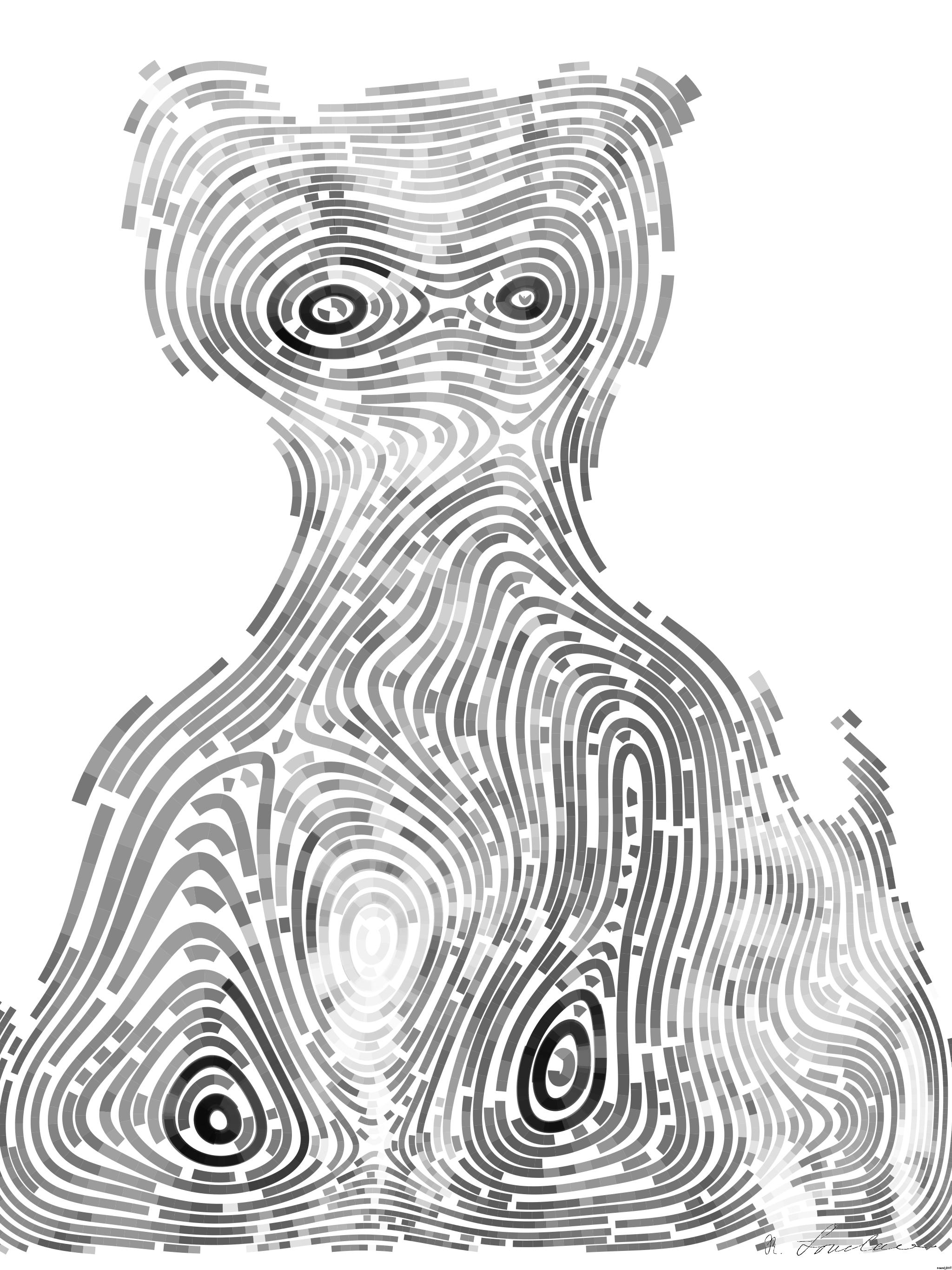 Drawn by bot WQVjJP44kxpmUhBMEQV23x; art-flowy; artwork for redditgetsdrawnbybot AI Art