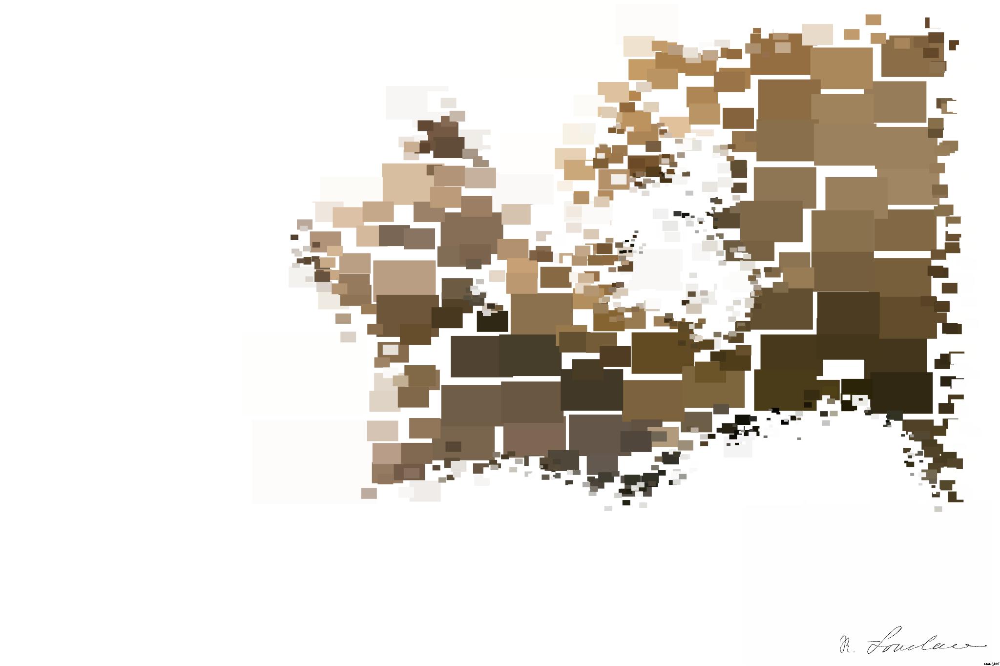 Drawn by bot geSVxpMuKq7oeF8Zx8ratL; art-quadrangle; Adorable brown bear cub nuzzles its mother on a rock in a natural setting. AI Art