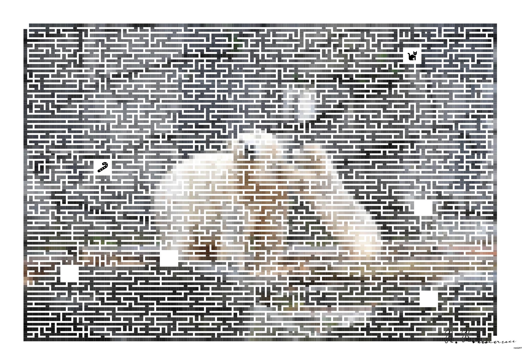 Drawn by bot Z2GobrEiRJrHS455Qa9ndr; art-amaze; beige bears near rocks AI Art