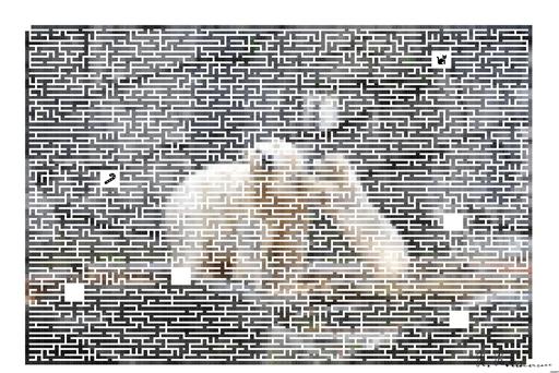 Drawn by bot Z2GobrEiRJrHS455Qa9ndr; art-amaze; beige bears near rocks AI art