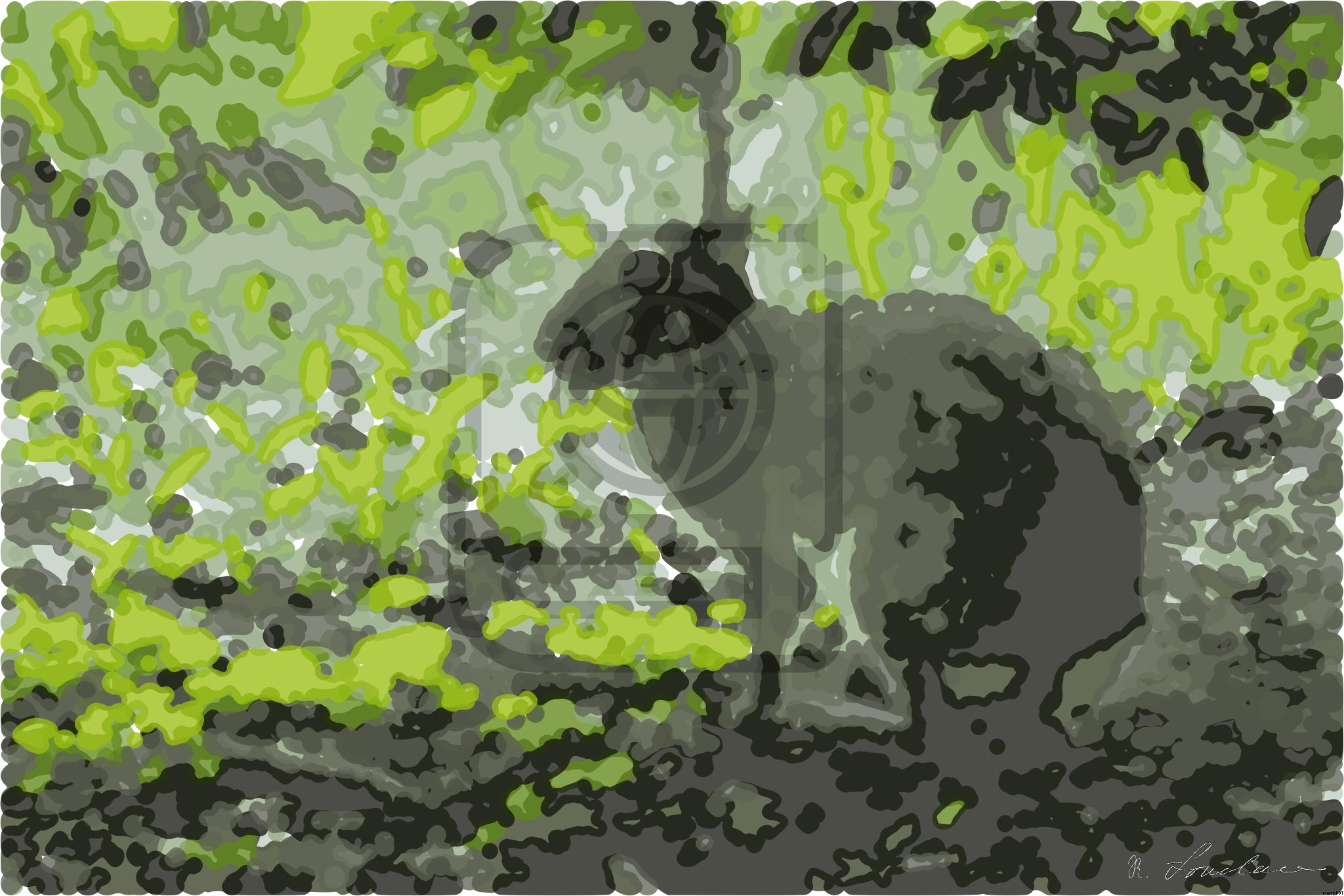 from CC0 photo AI Art