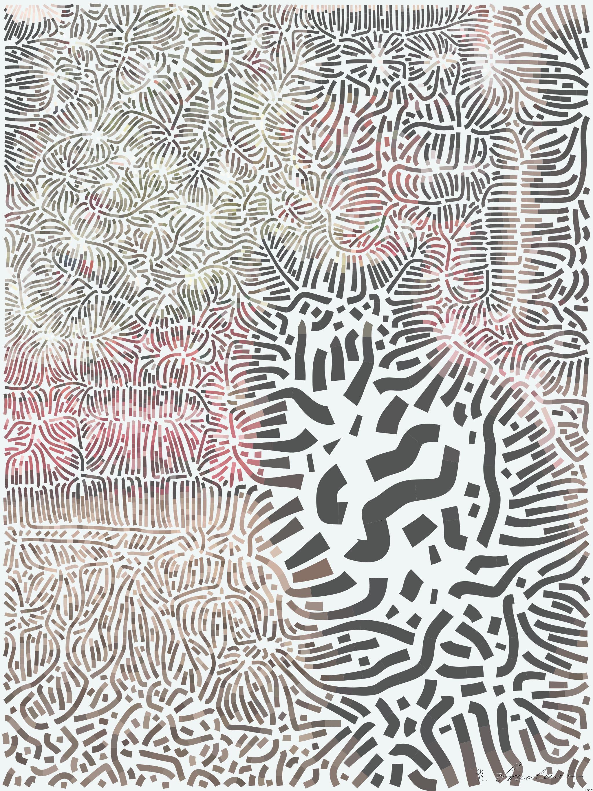 Drawn by bot 4xGPbuST67Wy49yDHdkDVB; art-flowy; artwork for redditgetsdrawnbybot AI Art