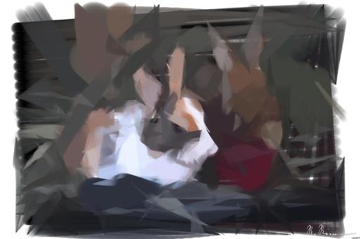 Drawn by bot fCunqfxKLR3QuQVTiSCzgC; art-primitive-paintbrush-ii; None AI art