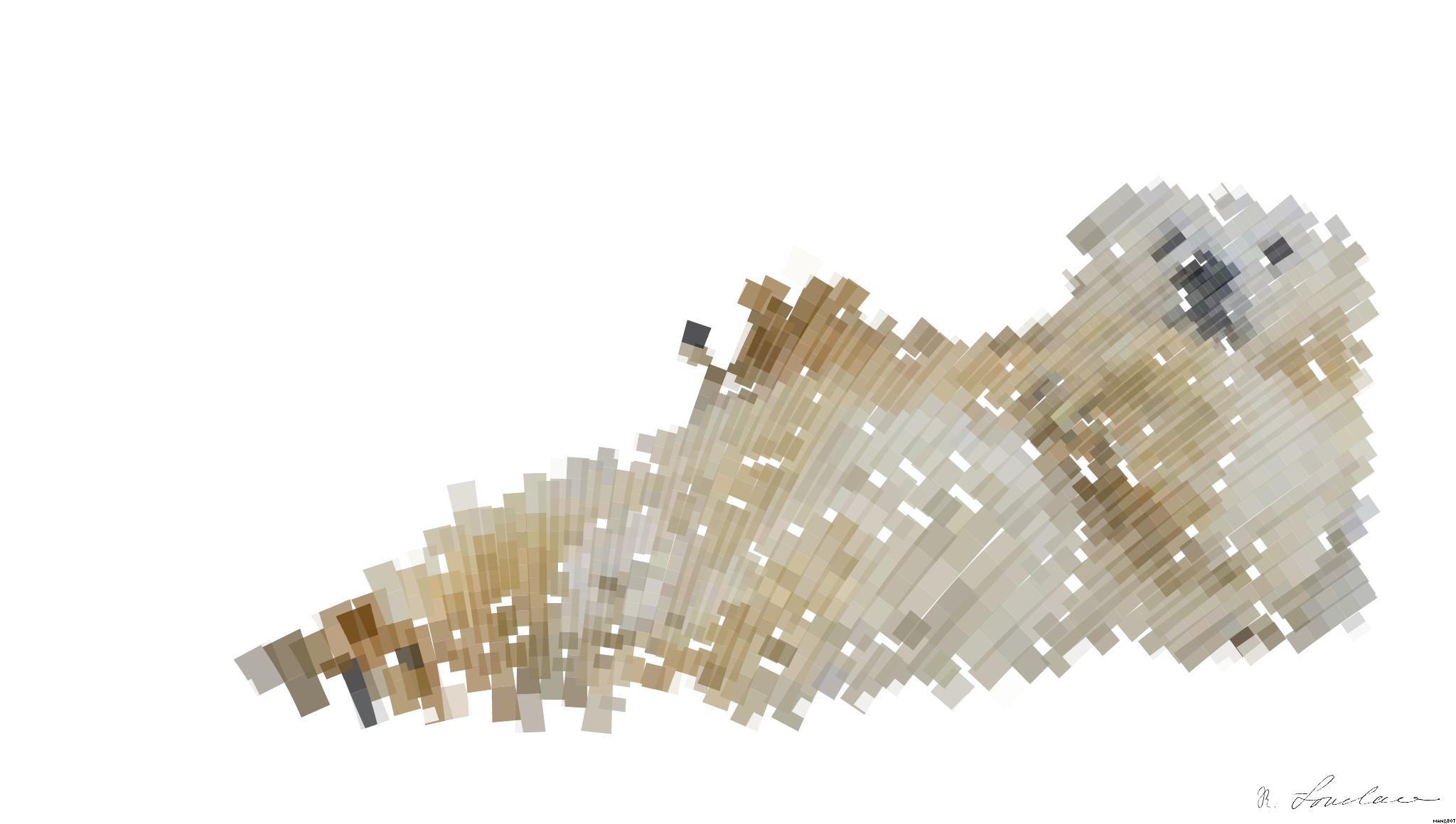 Drawn by bot aYpLvPJjkRd7wgPbffkPpL; art-flowy; polar bear on snow covered ground during daytime AI Art