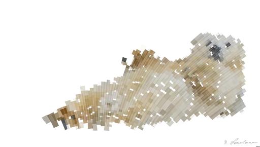 Drawn by bot aYpLvPJjkRd7wgPbffkPpL; art-flowy; polar bear on snow covered ground during daytime AI art
