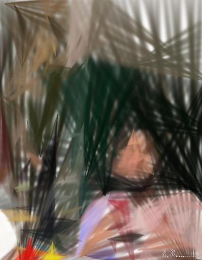 artwork for redditgetsdrawnbybot AI art