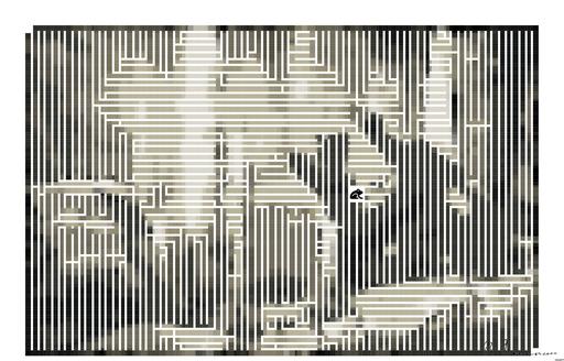 Drawn by bot YUYqs8xkYMxszU5sXke9vt; art-amaze; Close-up of a grizzly bear sitting peacefully in a forest setting, showcasing its powerful presence. AI art