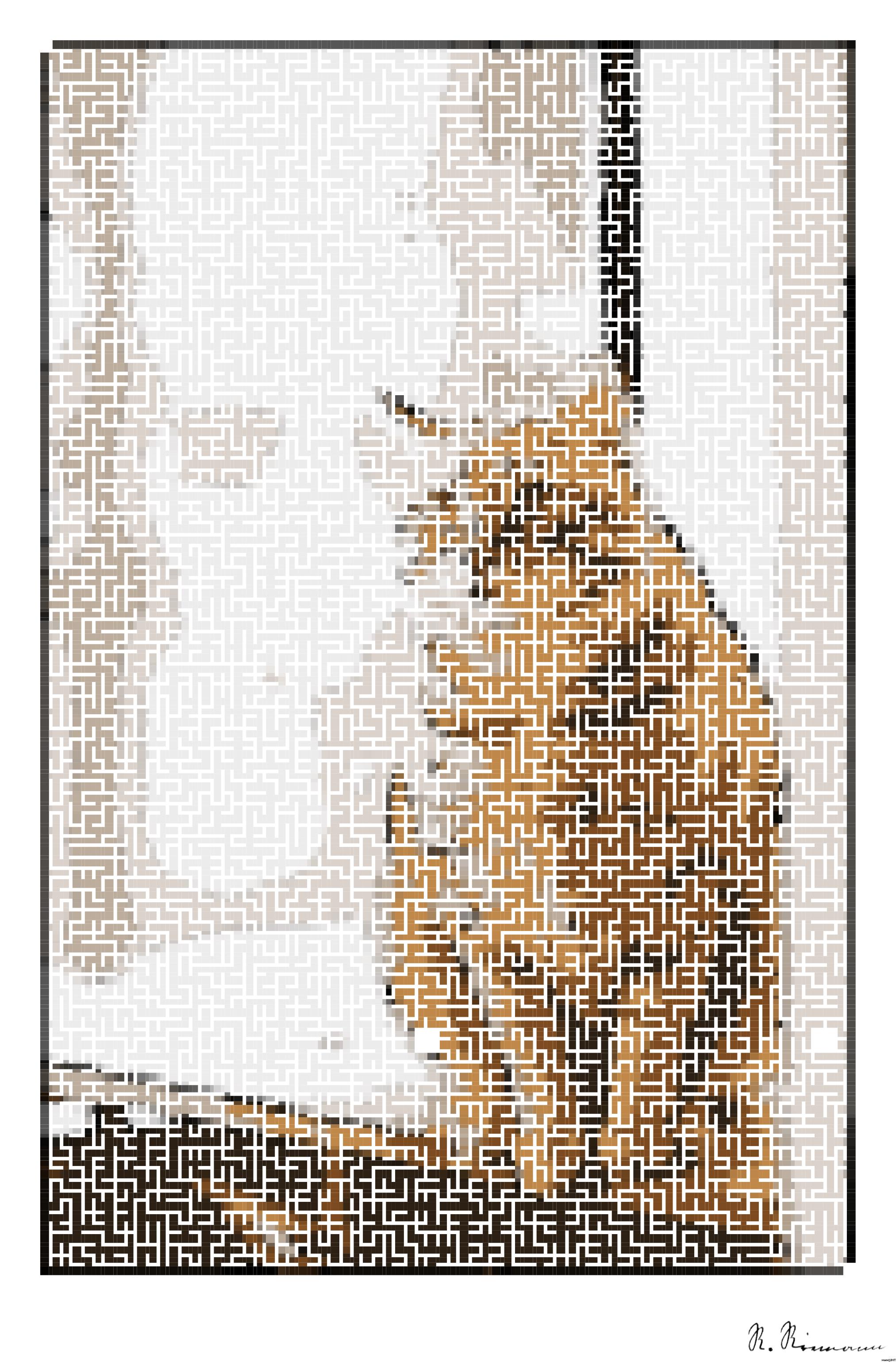 Drawn by bot FzjCgkjzB2cUx2vC6N5zaN; art-amaze; A cute ginger tabby cat sits on a windowsill, basking in soft indoor light. AI Art