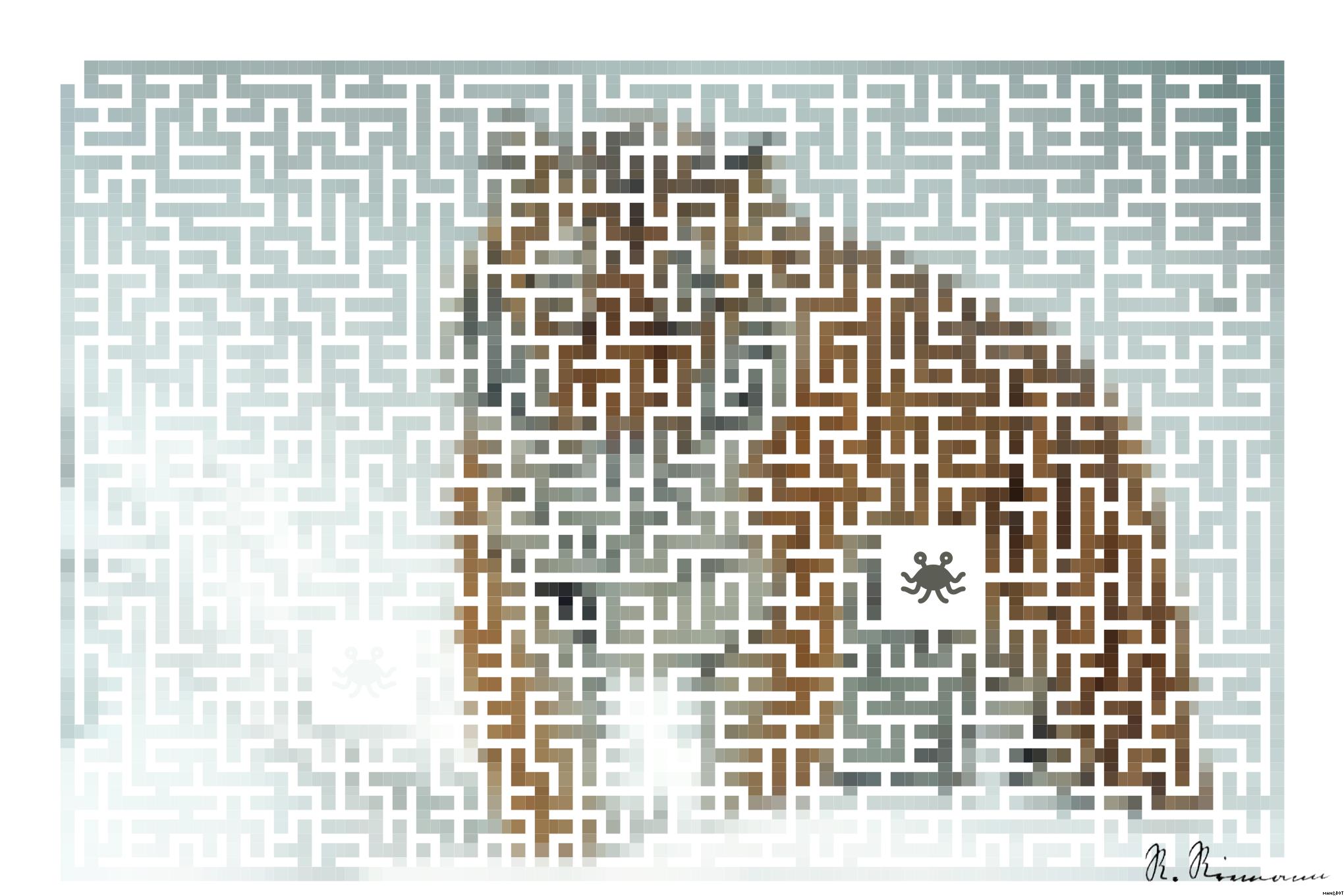 Drawn by bot H7MDMmc5dbyRWbGEc4zDb9; art-amaze; A powerful tiger confidently prowls through a snow-covered landscape, embodying the essence of wildlife in winter. AI Art