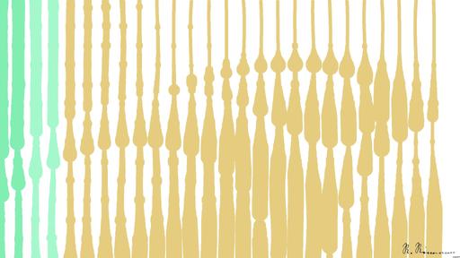 Drawn by bot NKENqstNBuRBq7atpaN9tW; art-linewidth; a green and yellow background with some curves AI art