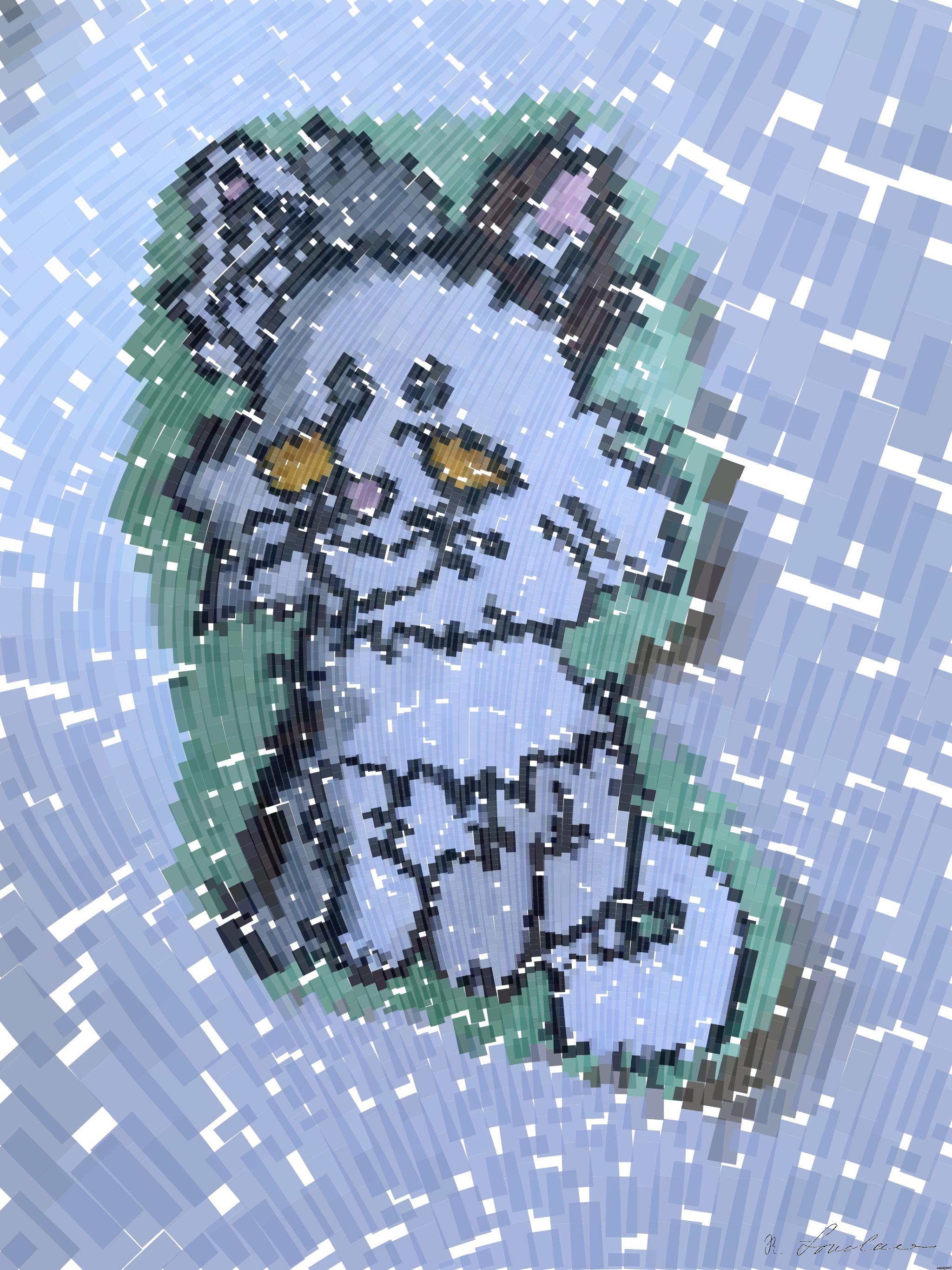 Drawn by bot LuhP7eXSm3t3uRrAmUHtgb; art-flowy; artwork for redditgetsdrawnbybot AI Art