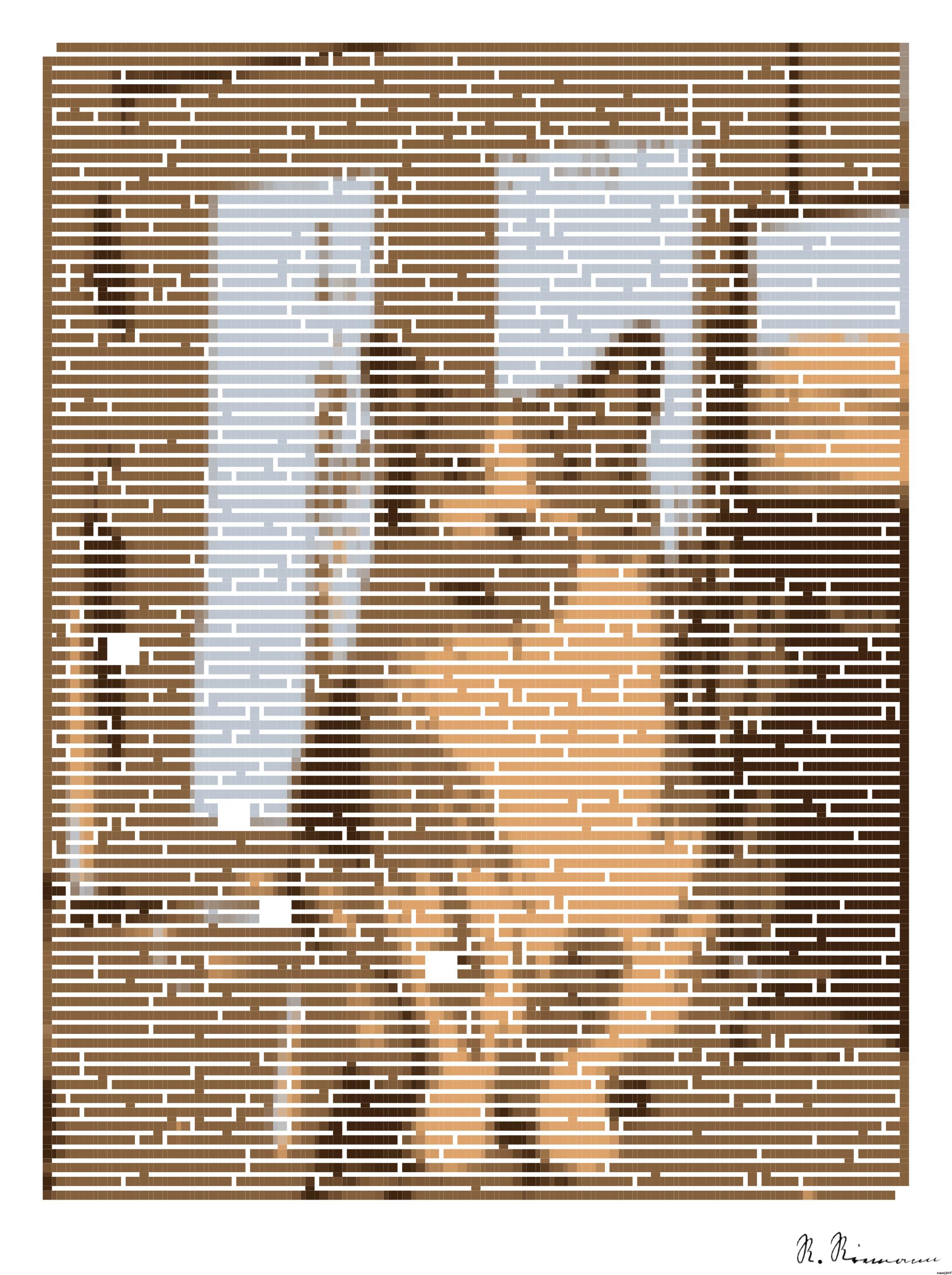Drawn by bot 7bWg5XGCu4aNNMiGVgAG8N; art-amaze; artwork for redditgetsdrawnbybot AI Art