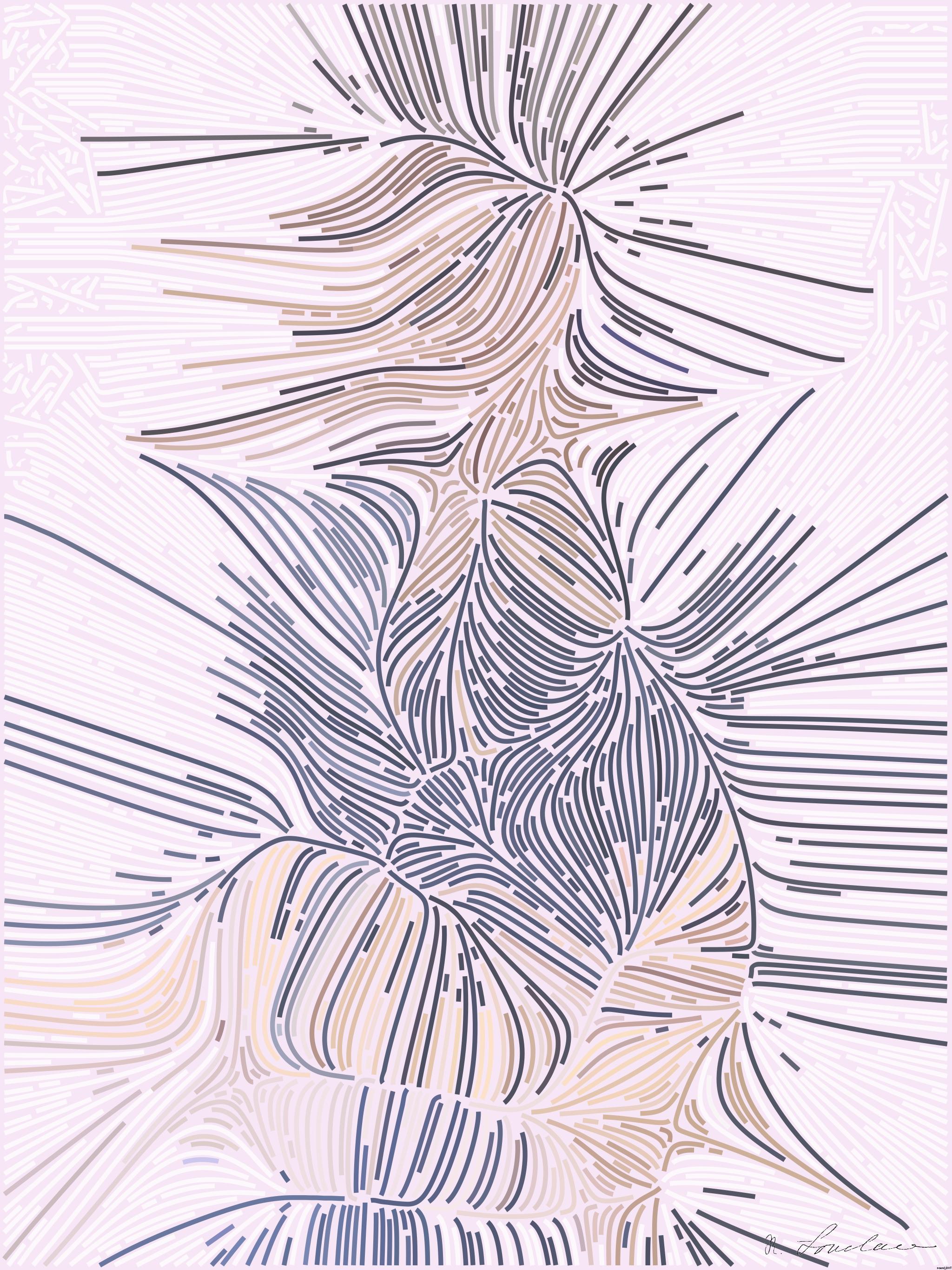 Drawn by bot kdiCgCVaihVANxWLkhNrSM; art-flowy; artwork for redditgetsdrawnbybot AI Art
