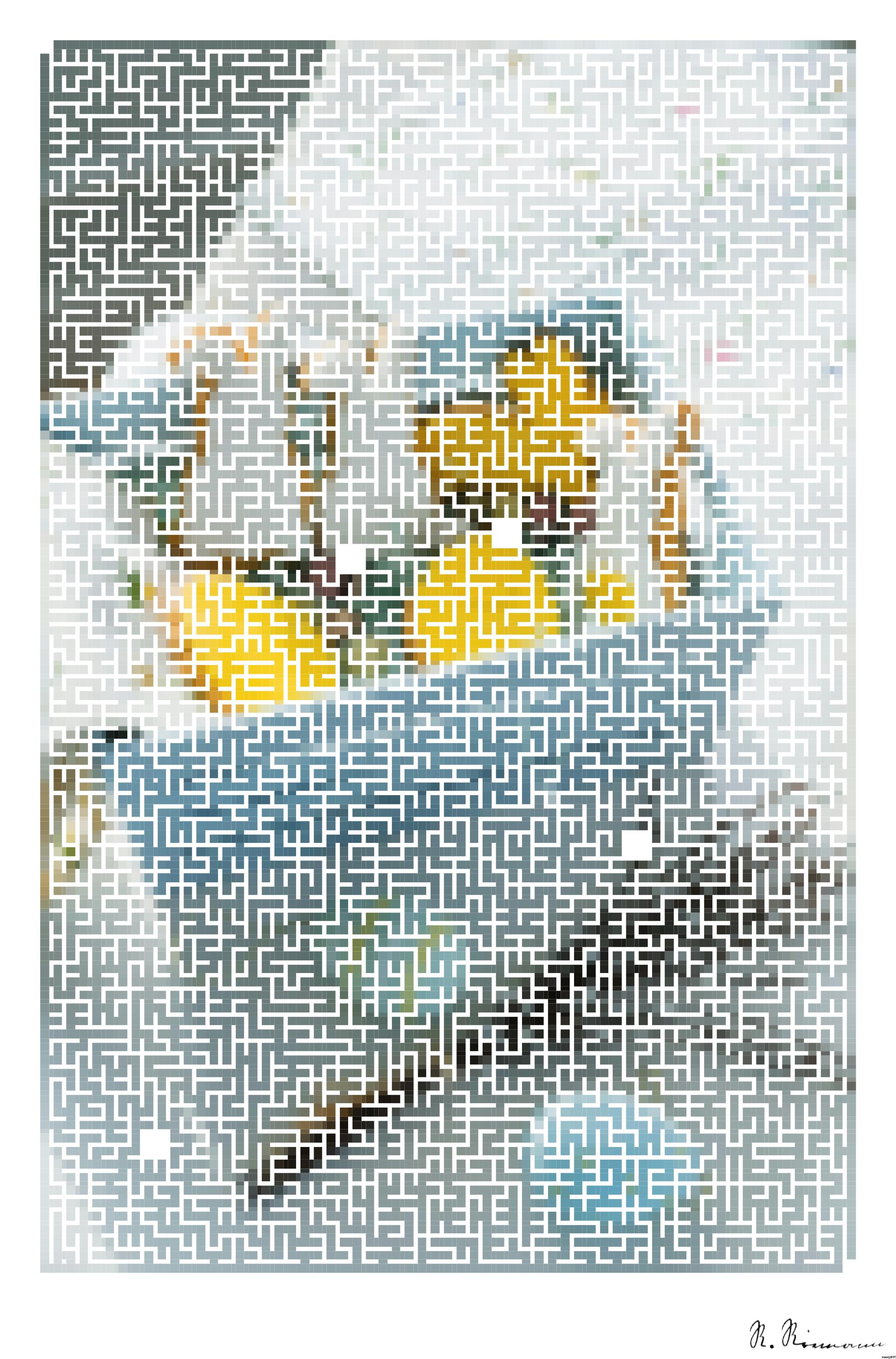 Drawn by bot Zz4RQkGvmLbRGDaqbcXf9f; art-amaze; a box filled with decorated cookies sitting on top of a table AI Art