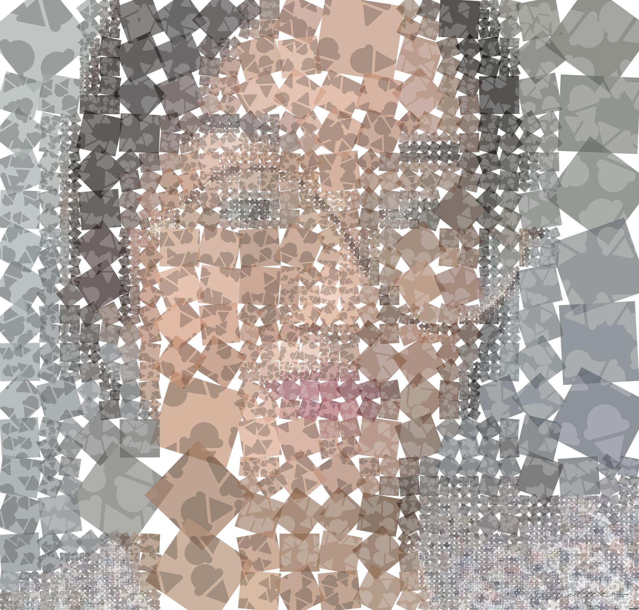 Drawn by bot Hkd8LJ3gqERC5F5CEdPdfy; art-quadrangle; artwork for redditgetsdrawnbybot AI Art