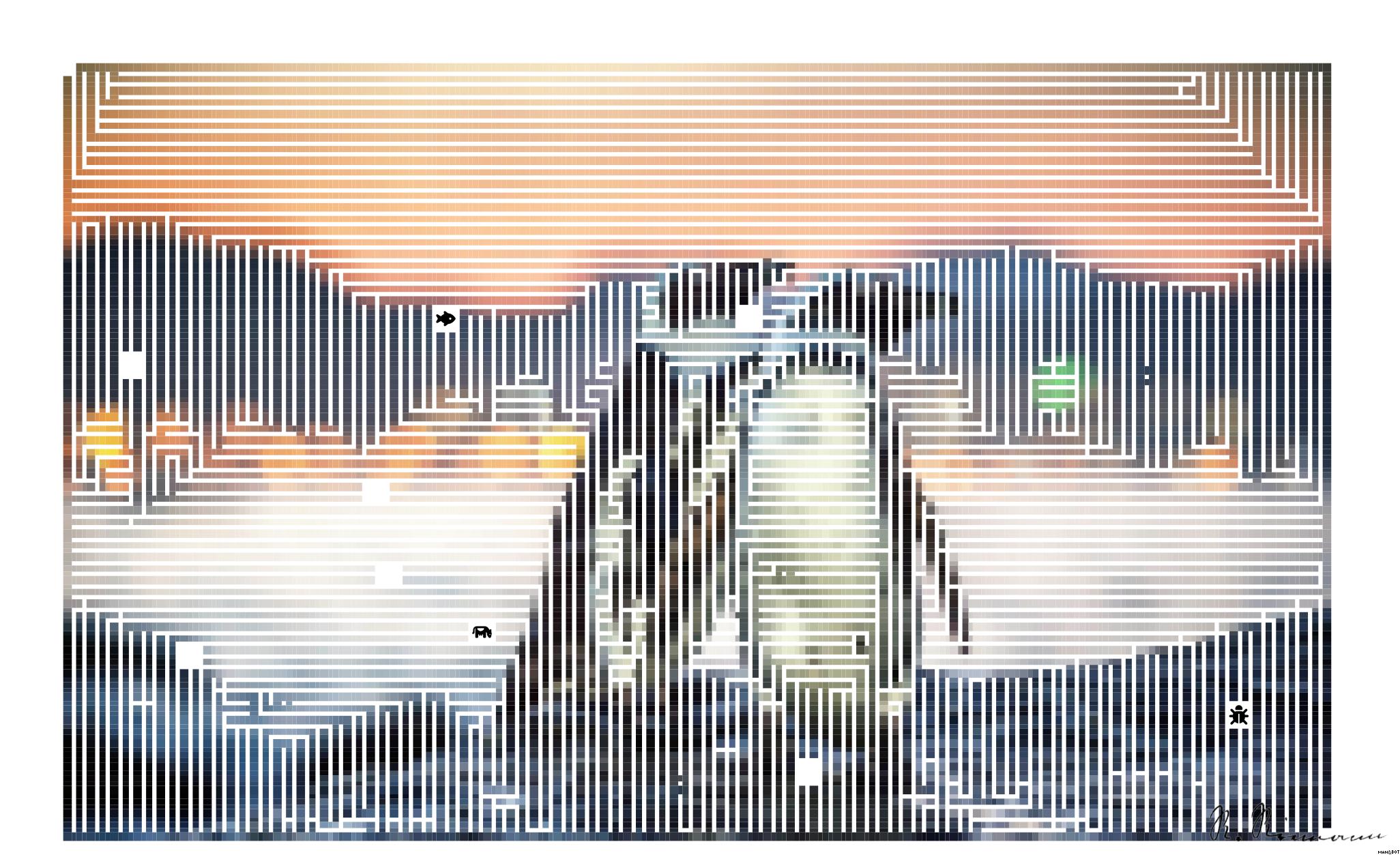 Drawn by bot LccardgLgSwZsjVxbXqubF; art-amaze; African penguins on the rock coast at sunset twilight. African penguin ( Spheniscus demersus) also known as the jackass penguin and black-footed penguin. Boulders colony. Cape Town. South Africa AI Art